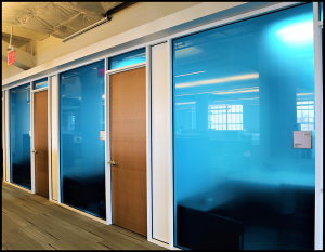 frosted window film in other colors